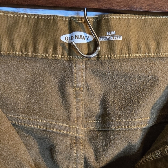 NWT Old Navy Mens Casual Work Pants Brown Size 46x30 - Picture 6 of 6